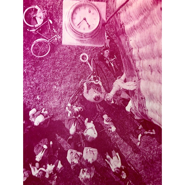 Vera Simons, Lift Off, Amsterdam, Photo Mosaic Collage Aerial Photograph, Female Aviator, 1971 For Sale - Image 4 of 6