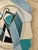 Postmodern 1980s Statement 26" Kurt McCracken Postmodern Geometric Raku Studio Wall Platter / Sculpture For Sale - Image 3 of 5