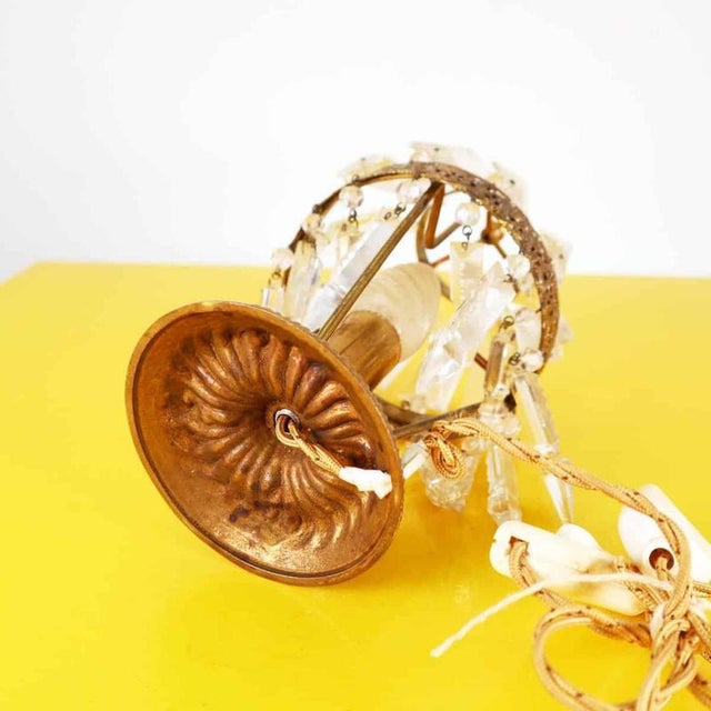 Metal and Glass Lampshade For Sale - Image 12 of 13