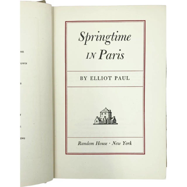 Springtime in Paris is a warm and humorous profile of the French in postwar Paris. Details: -Title: Springtime in Paris...