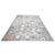 21st Century Turkish Oushak 9x12 Gray, Orange & Slate Blue Handmade Area Rug #a.c 201 For Sale - Image 9 of 14