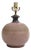 Artist Signed Stoneware Pottery Table Lamp For Sale