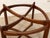 Mid 20th Century Styled After 1960s Adrian Pearsall Rare Sculptural Walnut & Glass Dining Table For Sale - Image 5 of 12