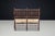 1950s French Patinated Beech and Rush 2-Seat Bench, France, 1950s For Sale - Image 5 of 11