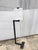 Mid-Century Modern Vintage Robert Abbey Modernist Black Metal Floor Lamp With Rectangular Shade For Sale - Image 3 of 10