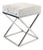 Pasargad Home Safari Steel & Cowhide Bench For Sale