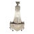19th Century French Empire Crystal Basket Chandelier For Sale
