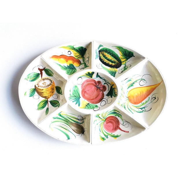 Mid-Century Ceramic Snack Bowl, Italy, 1950s For Sale - Image 10 of 10