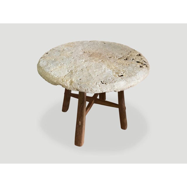 Stone Century Old Sumba Stone Table For Sale - Image 7 of 18