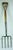 Edwardian Period English Gardening Fork For Sale - Image 6 of 8