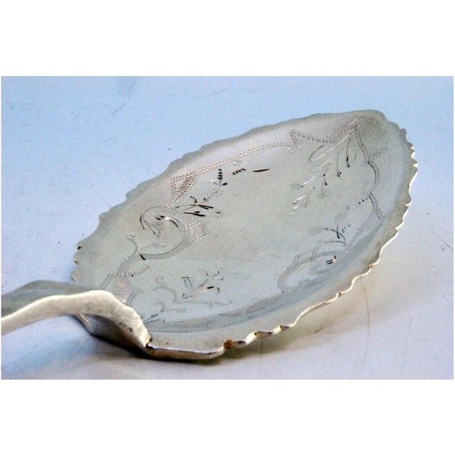 Silver Dessert Serving Spatula For Sale - Image 4 of 8