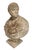 A commanding and classically inspired male bust of substantial proportions, standing at an impressive 39 inches tall....