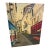 Charming Vintage Signed and Dated 1985 Original Oil Painting on Canvas Depicting a Picturesque Parisian Street Scene in the Montmartre Tradition. For Sale