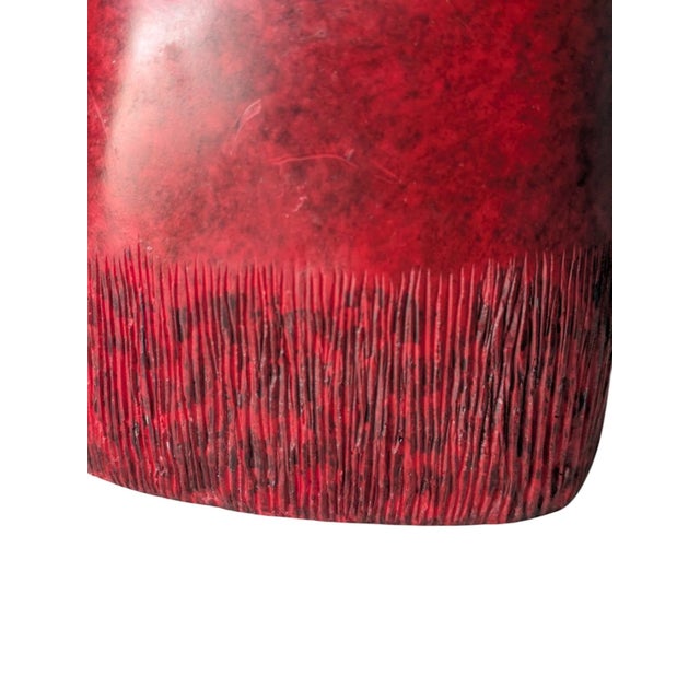 Govinder Nazran Scratch and Sniff Sculpture Red Black Dog 122/205 For Sale - Image 11 of 11
