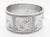 English Victorian Aesthetic Sterling Silver Bangle Bracelet With Scenes of Birds For Sale - Image 9 of 12
