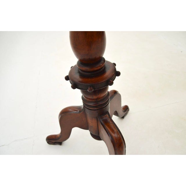 Wood Antique William IV Occasional Table, 1830 For Sale - Image 7 of 8