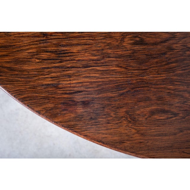 Oval Coffee Table from Odense Møbelfabrik, 1960s For Sale - Image 9 of 11