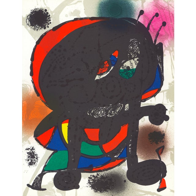 Joan Miró Litógrafia III 1978 Lithograph For Sale