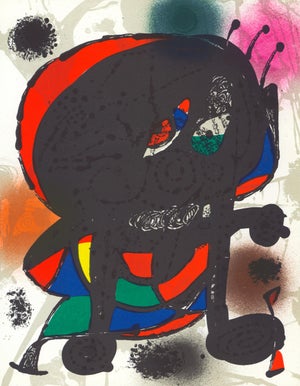 Joan Miró Litógrafia III 1978 Lithograph