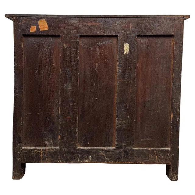 17th Century Antique Oak Fitted Cupboard For Sale - Image 10 of 12