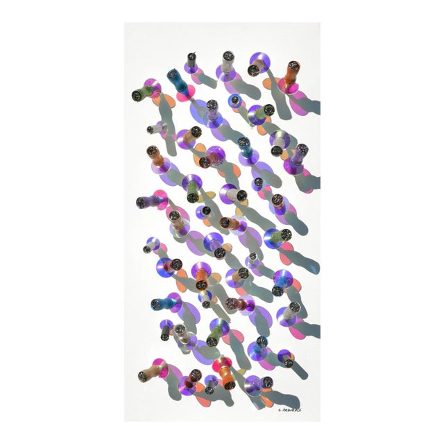 Eric Beauplace, Excroissances, 2012, Mixed Media Sculpture on Panel For Sale