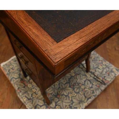 Antique Sheraton Revival Davenport Desk, 1890s For Sale - Image 17 of 18
