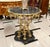 Baroque Monumental French Baroque Coffee Table With Glass Top, Marble Base & Gold Leaf Details For Sale - Image 3 of 3
