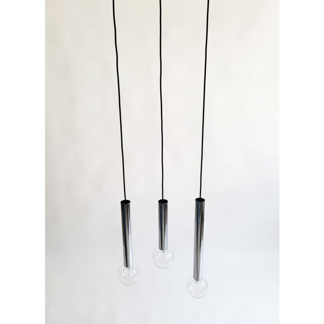 Mid-Century Modern Pendant Lights by Motoko Ishii for Staff, 1970s, Set of 3 For Sale - Image 3 of 18