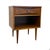 Vintage Mid Century Modern Walnut Nightstand With Open Cubby & Drawer For Sale - Image 4 of 10