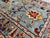 2000 - 2009 Blue Gray Persian-Style Floral Wool Runner Rug, Natural Dyes, 2'9" X 9'7" For Sale - Image 5 of 14