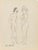 China ink drawing on paper. Hand signed lower left. Very good condition. This piece is attributed to the mentioned...