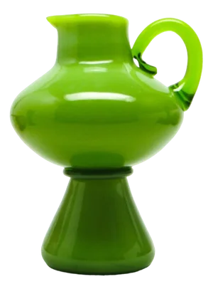 Postmodern Jug from Cracow Glassworks, Poland, 1970s