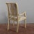 Chair with Damask Fabric For Sale - Image 6 of 9