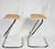 Mid-Century Modern Luigi Bardini Late 20th Century Illuminating Lucite Barstools for Hill Manufacturing Set of 2 For Sale - Image 3 of 9