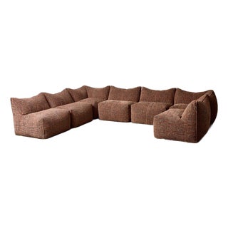 Le Bambole Modular Sofa by Mario Bellini for B&B Italia, 1972, Set of 7 For Sale