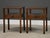 A rare pair of single drawer walnut nightstands designed by Edward Wormley for Dunbar. Circa 1950’s. Made in USA....