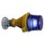 Runway light Airport Twente. Cast aluminium striped blue glass. Diameter base 115 mm / 4.53 inches E14 bulb size Up to...
