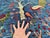 Slate Blue Persian Peacock Tree of Life Hand-Knotted Wool Rug - 3'3" X 5'0 For Sale - Image 6 of 11