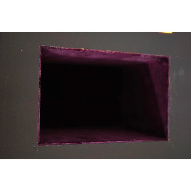 Italian Design Paint Decorated Wood Jewelry Box For Sale In Philadelphia - Image 6 of 12