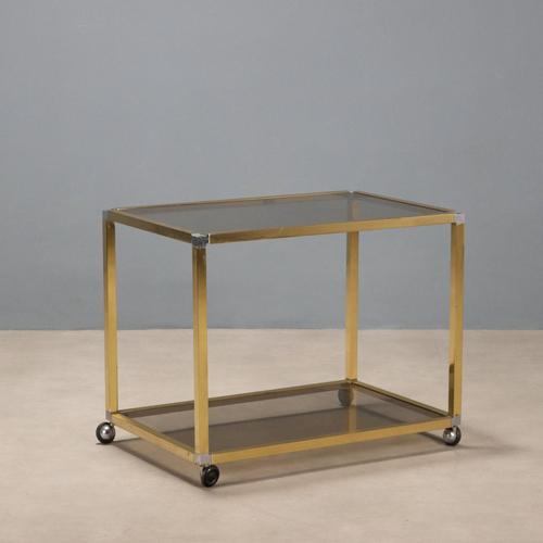 Vintage Serving Bar Cart, 1980s For Sale - Image 9 of 9