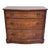 Mid-20th Century Federal Style Mahogany Bowfront Bachelor Chest of Drawers For Sale