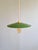 Industrial Pendant Light in Green Enameled Sheet Metal, 1940s For Sale - Image 17 of 17