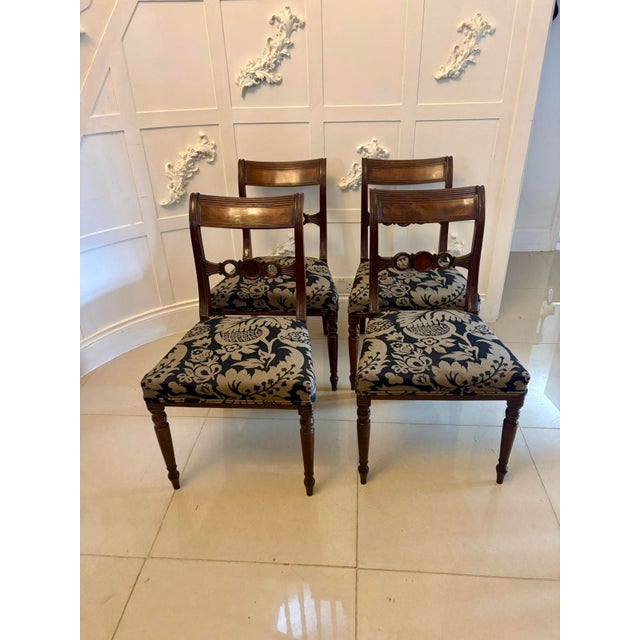 Antique Regency Mahogany Dining Chairs, 1815, Set of 4 For Sale - Image 16 of 16