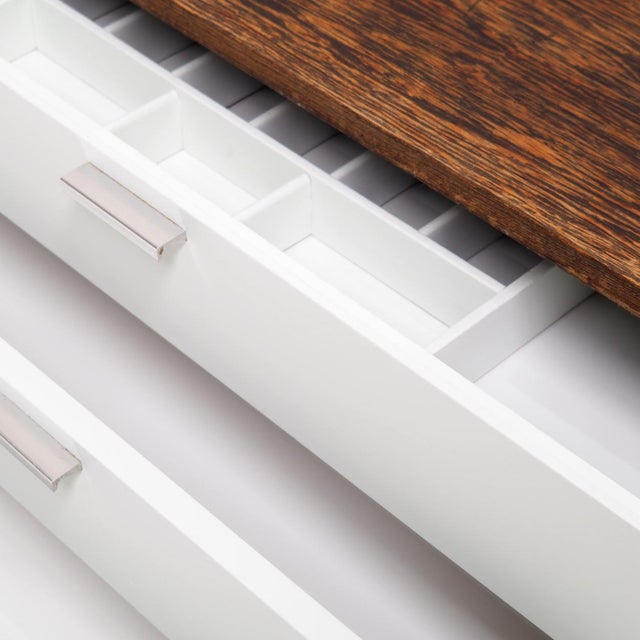 White Sideboar in Wengé Woodd by Cees Braakman for Pastoe, 1960s For Sale - Image 8 of 10