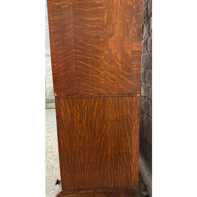 Five Piece Antique Lundstrum Barrister Bookcase For Sale - Image 16 of 16
