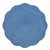 Modern Deborah Rhodes Round Scallop Placemats, Denim, Set of 4 For Sale - Image 3 of 3