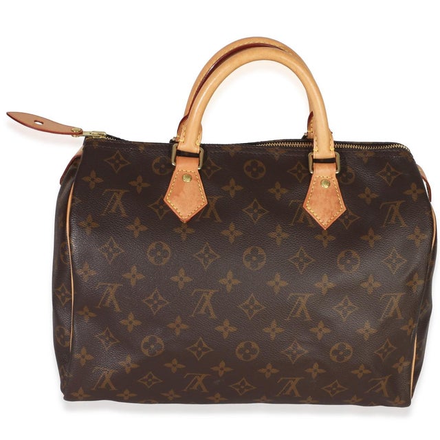 Louis Vuitton Monogram Canvas Speedy 30 For Sale - Image 4 of 8