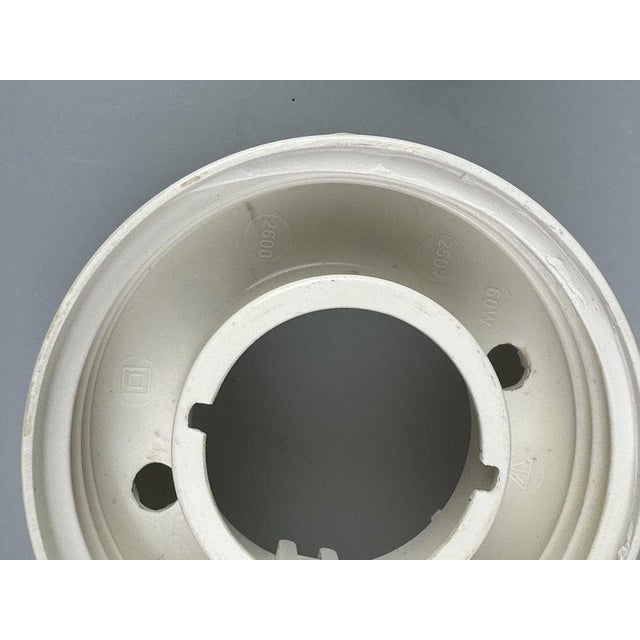 Glass Bauhaus Wall Light in Plastic & Glass, 1960s For Sale - Image 7 of 16