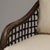 Chocolate Pair of 20th Century French Dark Brown Mid-Century Organic Modernism Faux Bamboo Upholstered Armchairs For Sale - Image 8 of 15