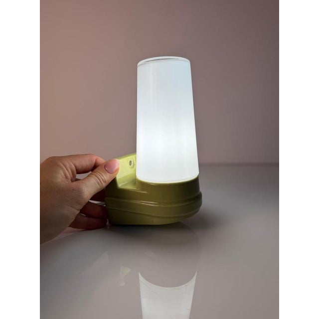 Model 6080 Wall Lamp in Mint Green by Sigvard Bernadotte for Ifö For Sale - Image 5 of 11